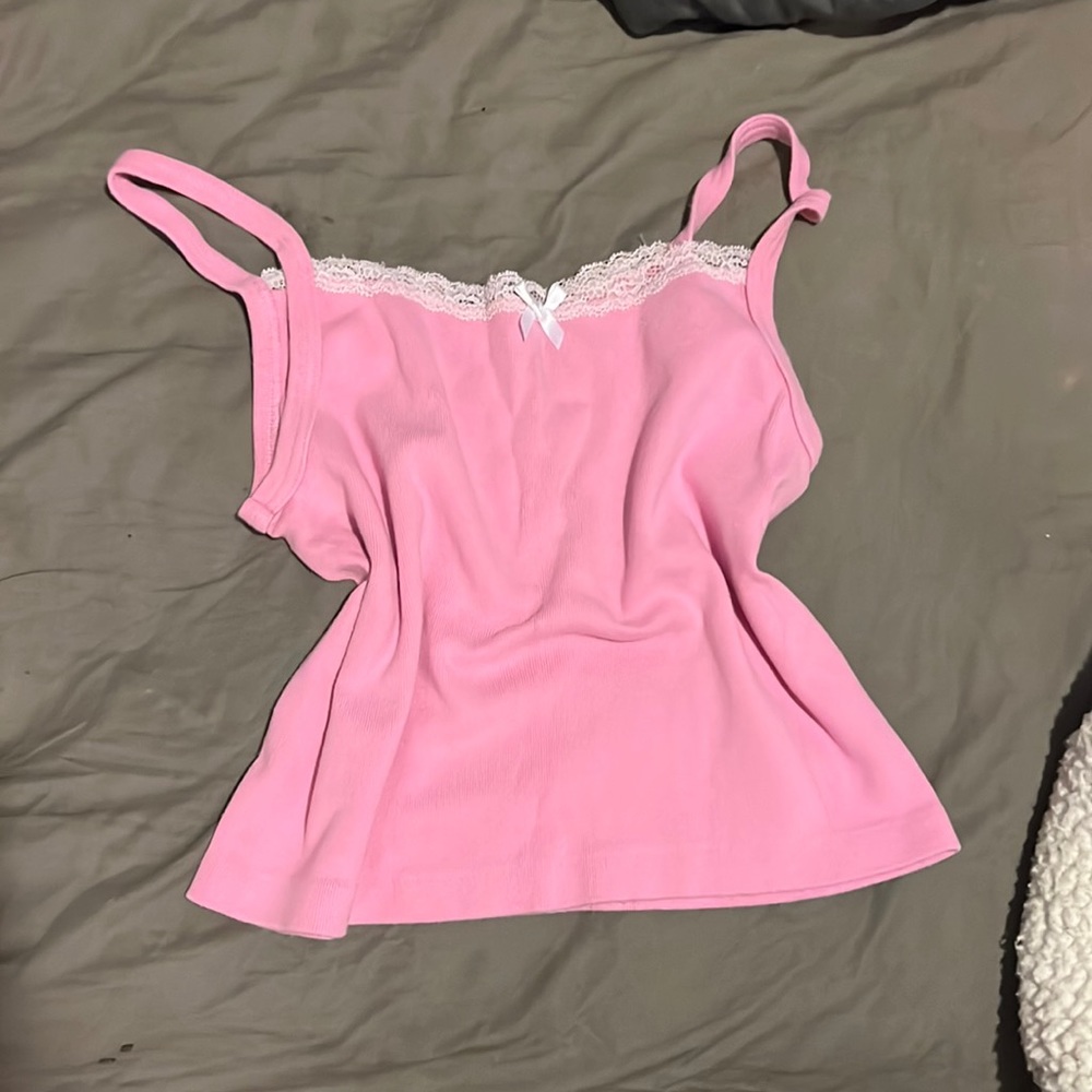 Brandy Melville 2019 barbie pink tank top